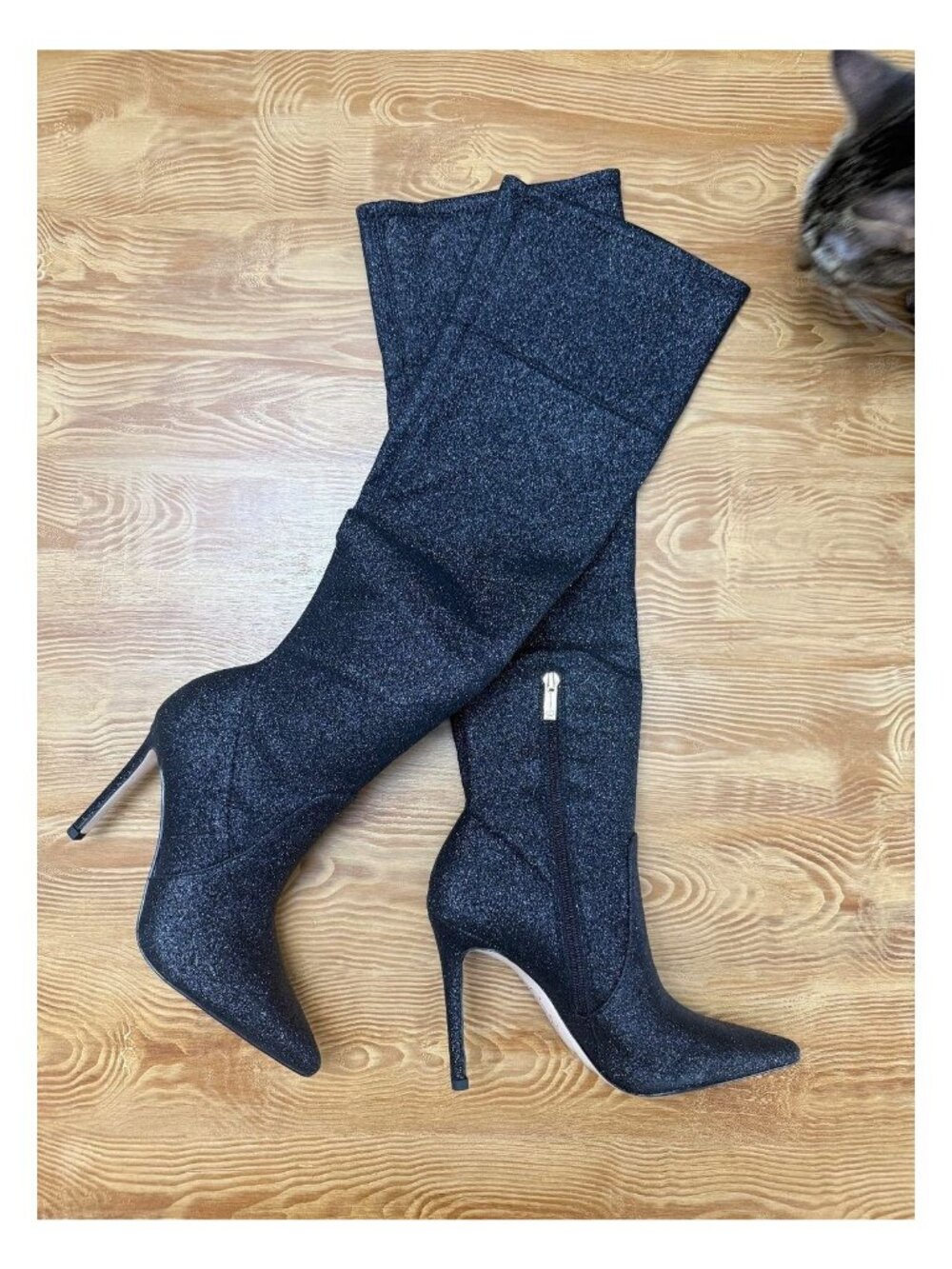 Jessica Simpson Ponseta Glitter OTK Boot - 1779